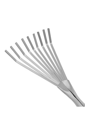 Грабли веерные 9 - зубые, 130 х 420 мм, стальные, пластиковая рукоятка, Connect, Palisad