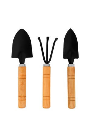 Набор по уходу за комнатными растениями, деревянные рукоятки, 3 предмета, Palisad