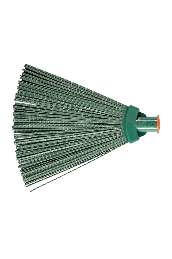 Метла полипропиленовая, 295 х 255 мм, веерная, без черенка, Сибртех