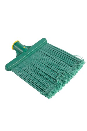 Метла полипропиленовая, 240 х 160 мм, плоская распушенная, без черенка, Россия, Сибртех