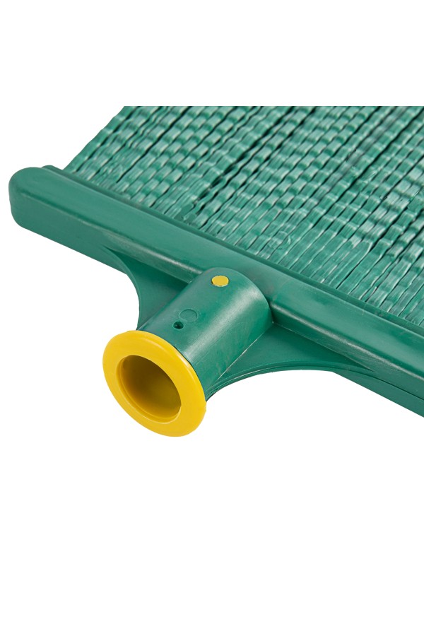 Метла полипропиленовая, 240 х 160 мм, плоская распушенная, без черенка, Сибртех