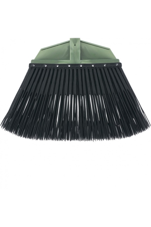 Метла полипропиленовая, 400 х 175 мм, веерная распушенная, без черенка, Сибртех