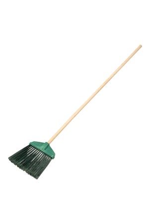 Метла полипропиленовая, 345 х 200 х 1420 мм, веерная распушенная, деревянный черенок, Россия, Сибртех