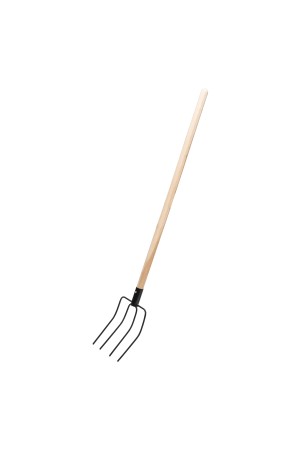 Вилы 4 - х рогие, сенные, 210х310х1400 мм, деревянный черенок, Россия, Сибртех