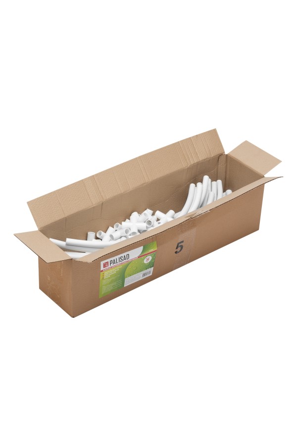 Каркас парника пластиковый 500 х 110 х 120 см, дуга D 20 мм, белый Palisad