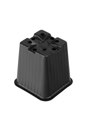 Горшочек для рассады, 90 х 90 х 95 мм, полистирол, 10 шт, Россия