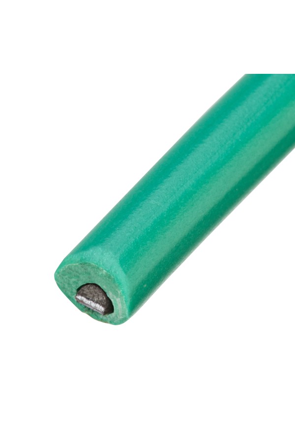 Проволока для подвязки, стальная в ПВХ (зеленый) 25 м, внутр. 1.6 мм / внеш. 3 мм Сибртех