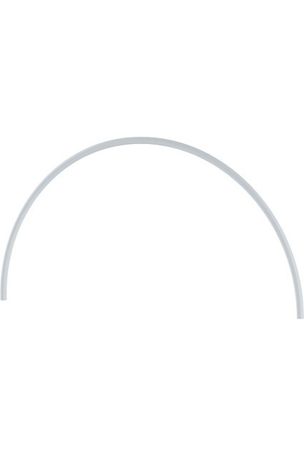 Дуга пластиковая для парника 90 х 126 см, D 20, белая Palisad