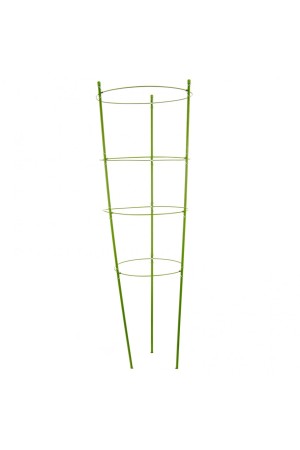 Поддержка для растений круглая H 90 см, металл в пластике, 4 кольца Palisad