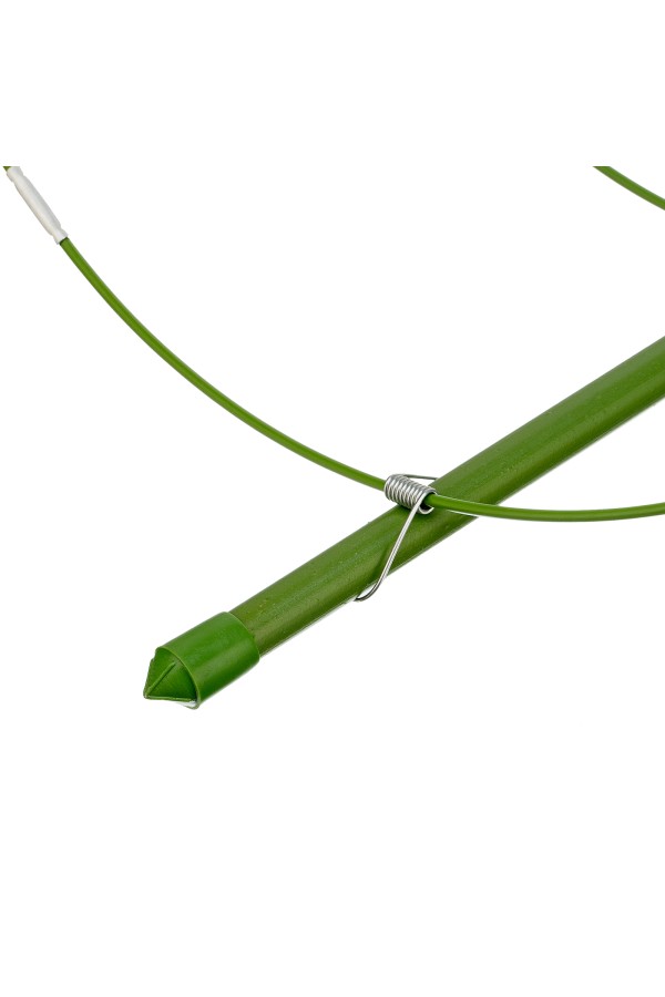 Поддержка для растений круглая H 120 см, металл в пластике, 4 кольца Palisad