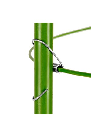 Поддержка для растений круглая H 150 см, металл в пластике, 5 колец Palisad