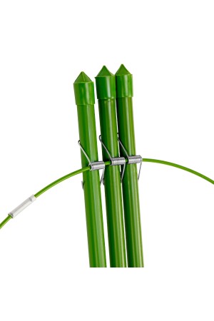 Поддержка для растений круглая H 150 см, металл в пластике, 5 колец Palisad