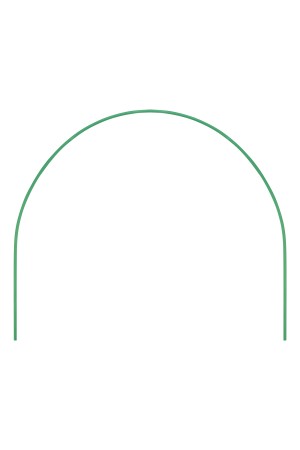 Парниковые дуги в ПВХ 0.75 х 0.9 м, 6 шт D трубы 10 мм Россия