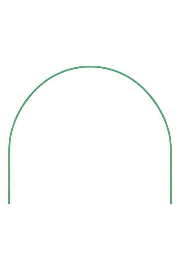 Парниковые дуги в ПВХ 0.75 х 0.9 м, 6 шт D трубы 10 мм