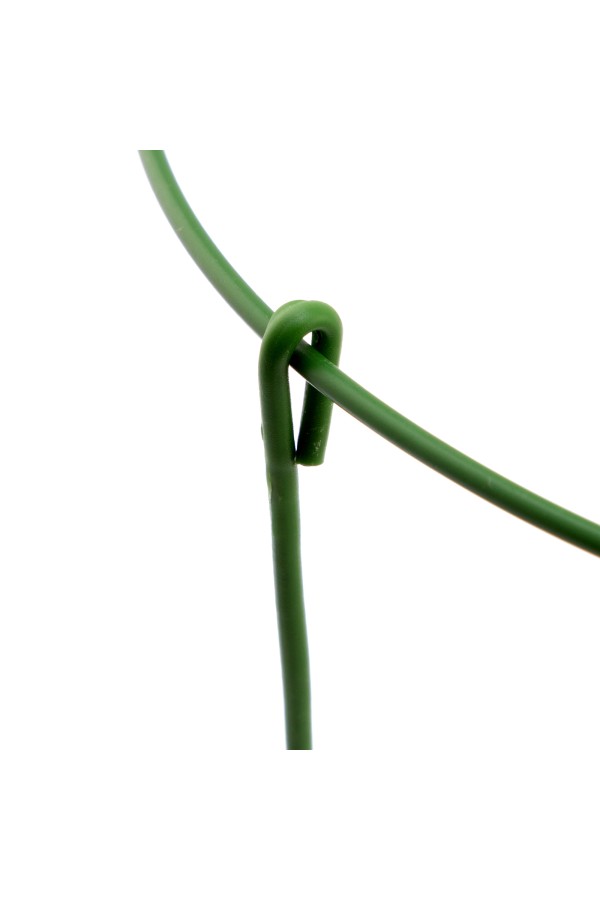 Опора для растений круглая, D 28 см, H 45 см, 3 шти в упаковке, металл в пластике Palisad