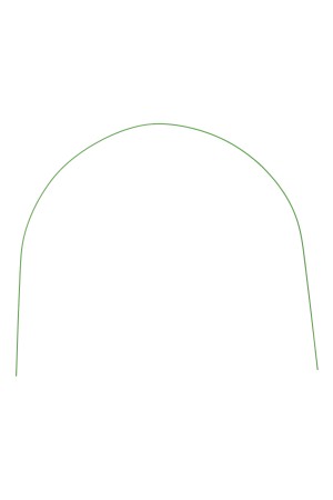 Парниковые дуги в ПВХ 0.85 х 0.9 м, 6 шт D проволоки 5 мм Россия