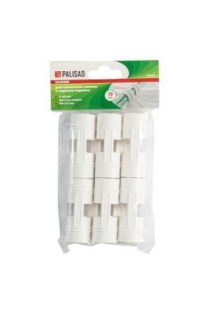 Зажим для крепления пленки к каркасу парника, D 20 мм, 10 шт, Palisad Россия