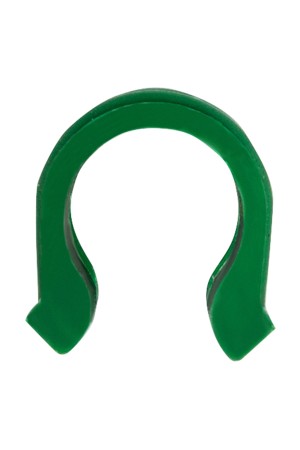 Универсальные зажимы для крепления к каркасу парника D 12 мм, 20 шт в упаковке, зеленые Palisad