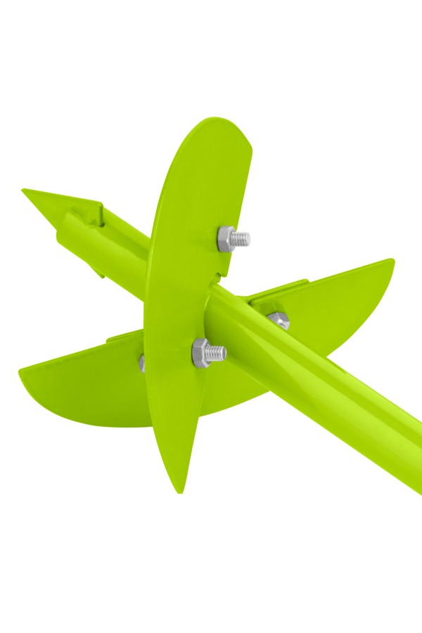 Бур лопастной со сменными ножами, 1000 мм, диаметр 150 мм, 200 мм, Сибртех