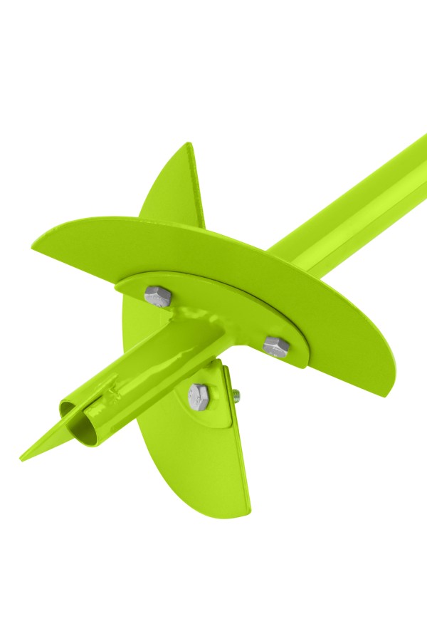 Бур лопастной со сменными ножами, 1000 мм, диаметр 150 мм, 200 мм, Сибртех