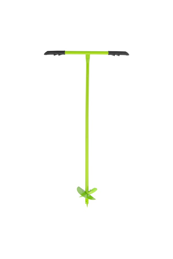 Бур лопастной со сменными ножами, 1000 мм, диаметр 150 мм, 200 мм, Сибртех