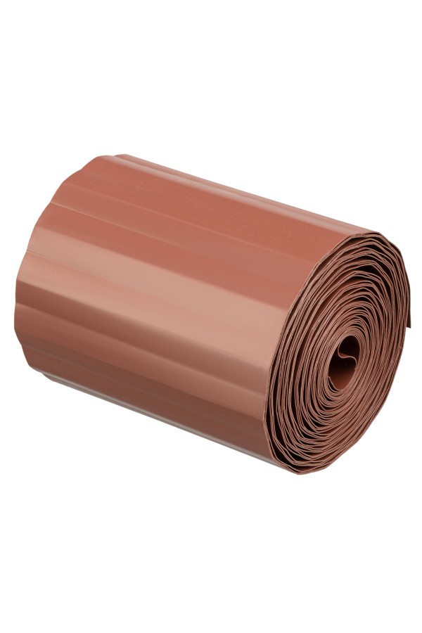 Бордюрная лента, 15 х 900 см, полипропиленовая, коричневая, Palisad