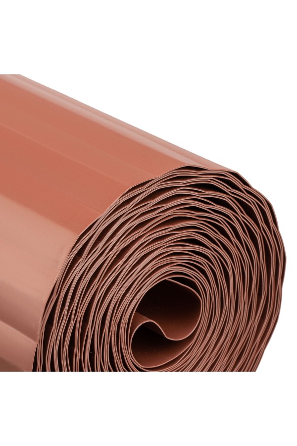 Бордюрная лента, 20 х 900 см, полипропиленовая, коричневая, Palisad