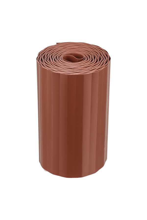 Бордюрная лента, 20 х 900 см, полипропиленовая, коричневая, Palisad