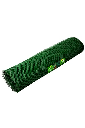 Решетка заборная в рулоне, 1.6 х 25 м, ячейка 22 х 22 мм, пластиковая, зеленая, Россия