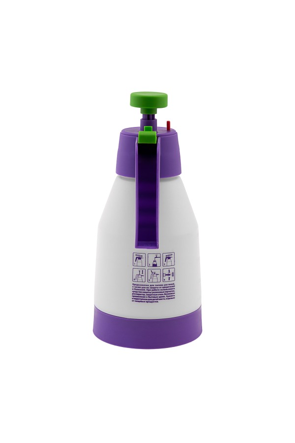 Опрыскиватель ручной, усиленный 1 л, с насосом, поворотный распылитель, клапан сброса давления Palisad