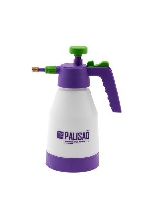 Опрыскиватель ручной, усиленный 1 л, с насосом, поворотный распылитель, клапан сброса давления Palisad