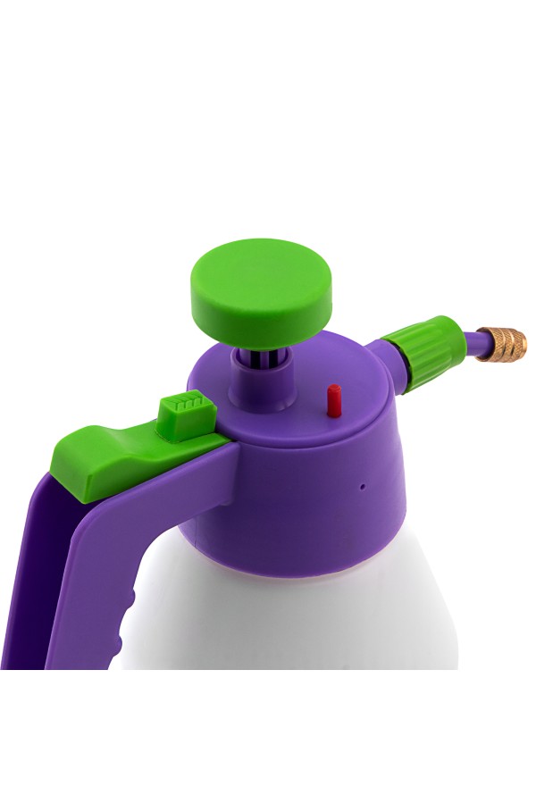 Опрыскиватель ручной, усиленный 2 л, с насосом, поворотный распылитель, клапан сброса давления Palisad