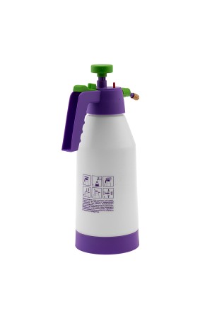 Опрыскиватель ручной, усиленный 2 л, с насосом, поворотный распылитель, клапан сброса давления Palisad