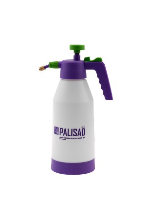 Опрыскиватель ручной, усиленный 2 л, с насосом, поворотный распылитель, клапан сброса давления Palisad