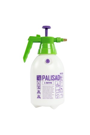 Опрыскиватель ручной, 2 л, с насосом и клапаном сброса давления Palisad