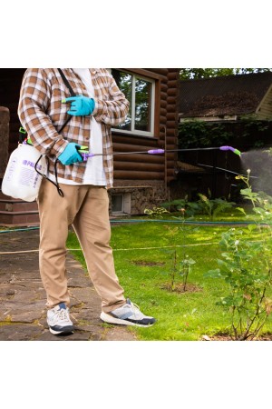 Опрыскиватель ручной, 5 л, с насосом, шлангом, разбрызгиватель Palisad