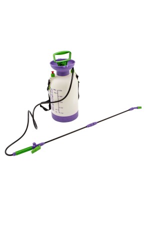 Опрыскиватель ручной усиленный с горловиной 5 л, с насосом, шлангом и разбрызгивателем Palisad