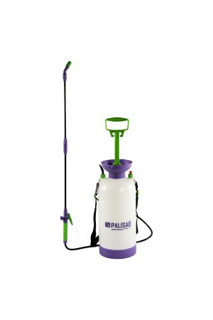 Опрыскиватель ручной усиленный с горловиной 7 л, с насосом, шлангом и разбрызгивателем Palisad