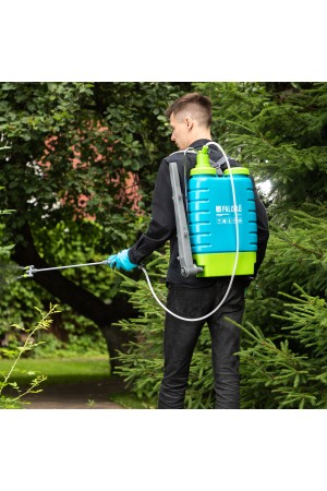 Опрыскиватель ранцевый, 12 л, с насосом, шлангом и разбрызгивателем Palisad Luxe