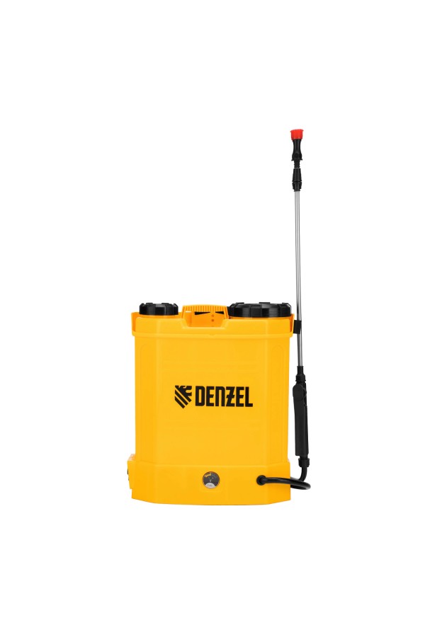 Опрыскиватель ранцевый аккумуляторный D-12LA, 12 л, 12 В, 8 Ач Denzel