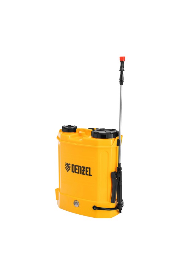 Опрыскиватель ранцевый аккумуляторный D-12LA, 12 л, 12 В, 8 Ач Denzel