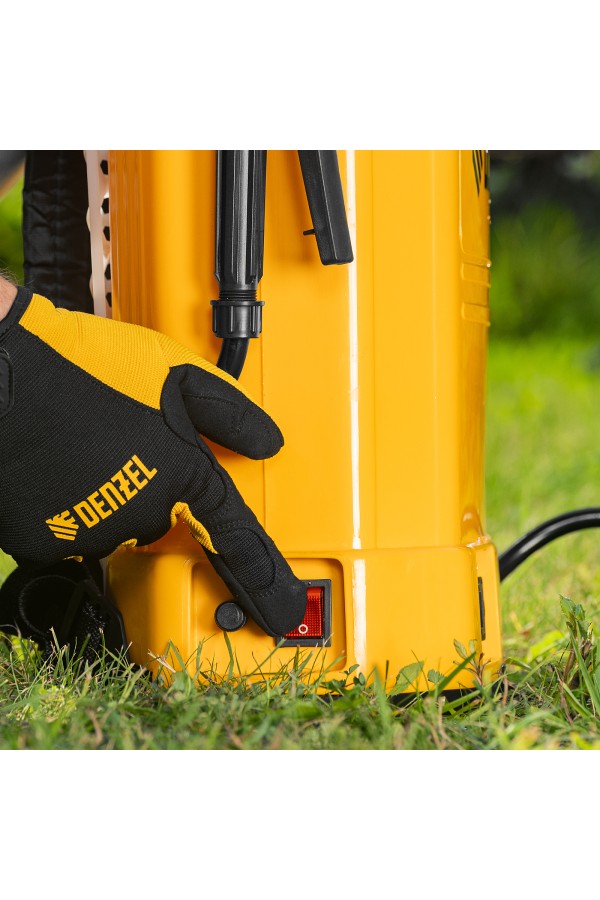 Опрыскиватель ранцевый аккумуляторный D-16LA, 16 л, 12 В, 8 Ач Denzel