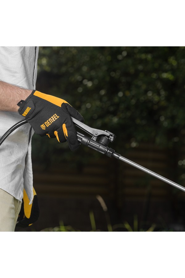 Опрыскиватель ранцевый аккумуляторный D-16LA, 16 л, 12 В, 8 Ач Denzel