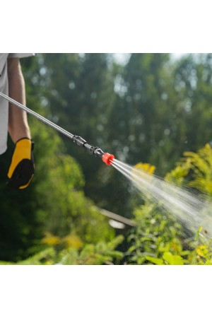 Опрыскиватель ранцевый аккумуляторный D-16LA, 16 л, 12 В, 8 Ач// Denzel