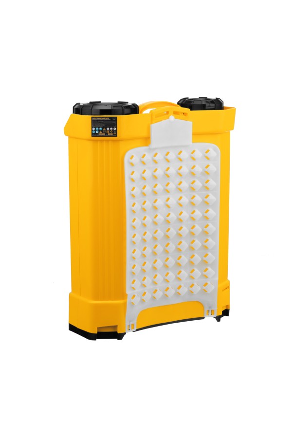 Опрыскиватель ранцевый аккумуляторный D-16LA, 16 л, 12 В, 8 Ач Denzel