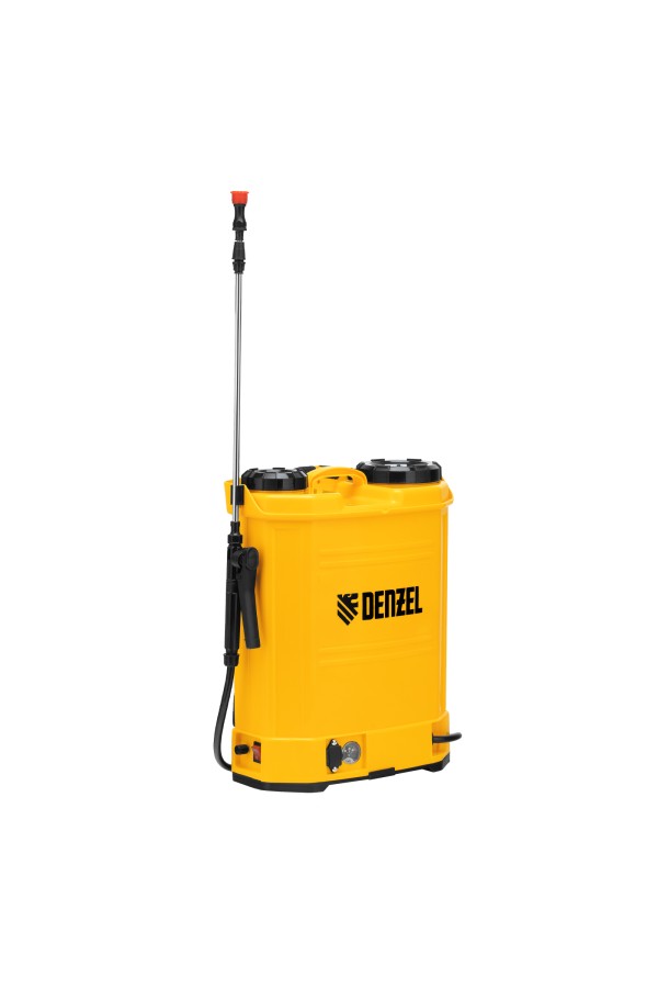 Опрыскиватель ранцевый аккумуляторный D-16LA, 16 л, 12 В, 8 Ач Denzel