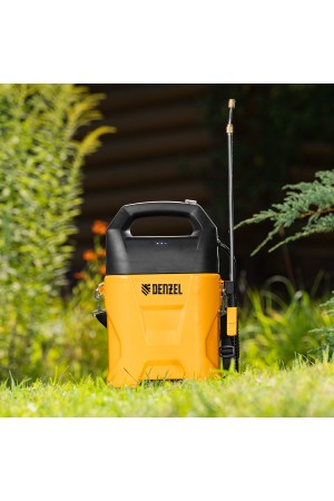 Опрыскиватель аккумуляторный D-5LI, 5 л, Li-Ion акк., 12 В, 2 Ач// Denzel