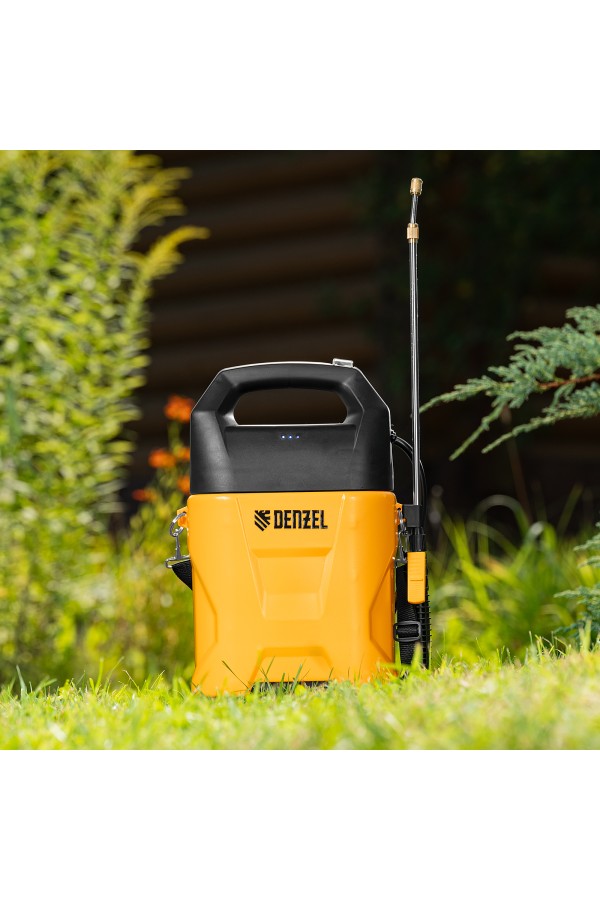 Опрыскиватель аккумуляторный D-5LI, 5 л, Li-Ion акк., 12 В, 2 Ач Denzel