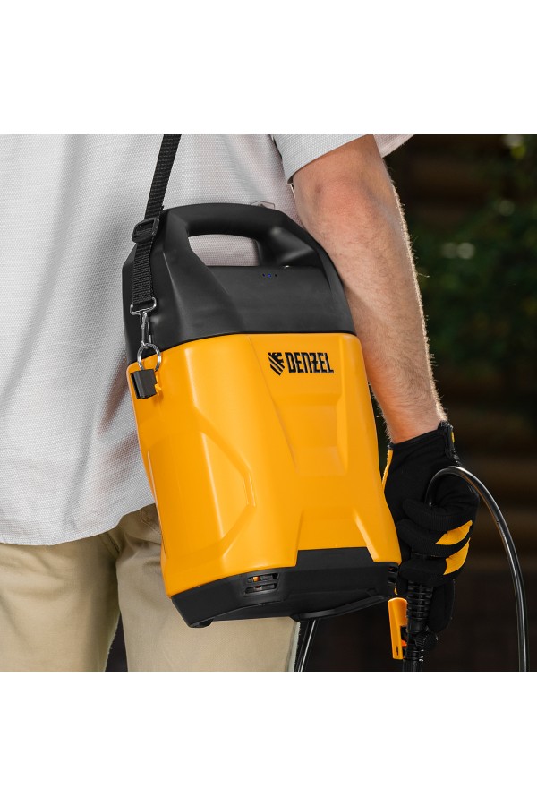 Опрыскиватель аккумуляторный D-5LI, 5 л, Li-Ion акк., 12 В, 2 Ач Denzel
