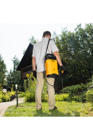 Опрыскиватель аккумуляторный D-8LI, 8 л, 12 В, 2 Ач Denzel